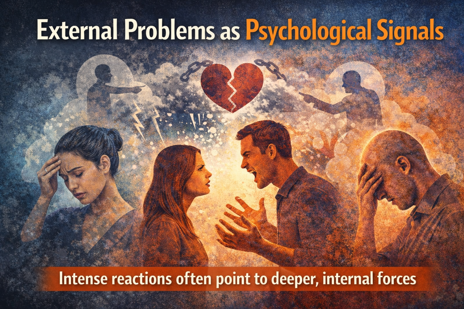 External Problems as Psychological Signals